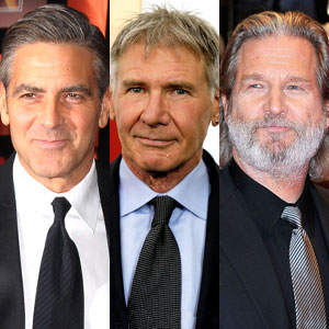 Harrison Ford, George Clooney, Jeff Bridges Harrison Ford, George Clooney, Jeff Bridges